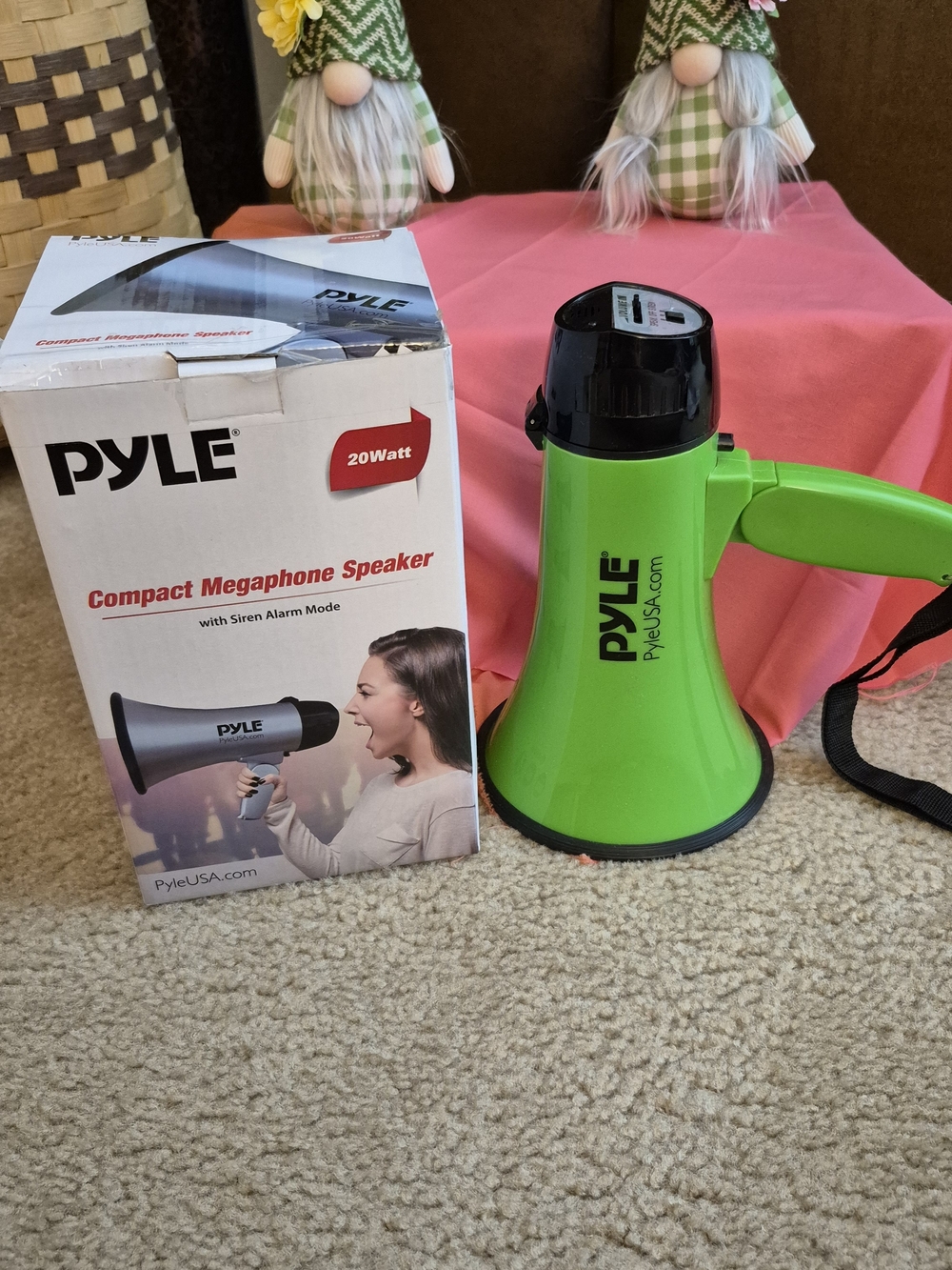 Compact Megaphone Speaker - Green USED 1X